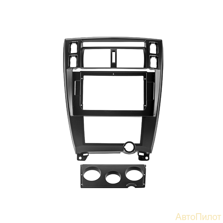 Рамка Incar RHY-FC349 Hyundai Tucson 2004-2010 Black 10"