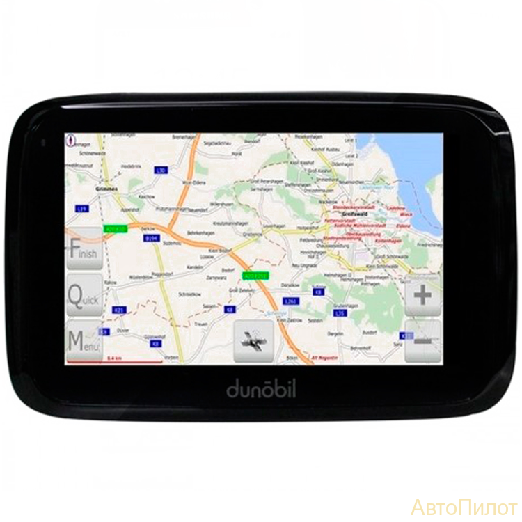 Навигатор GPS Dunobil Nitro 5.0, 5.0", 800x480, 950mAh, microSD, FM-тр./BT, mp3/видео/игры, Navitel