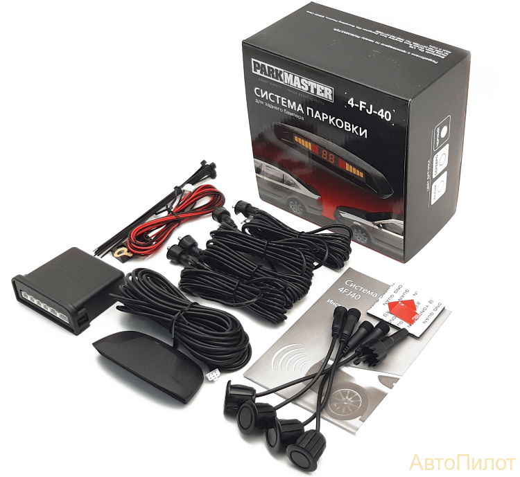 Парковочный радар ParkMaster 4 FJ-40 Black