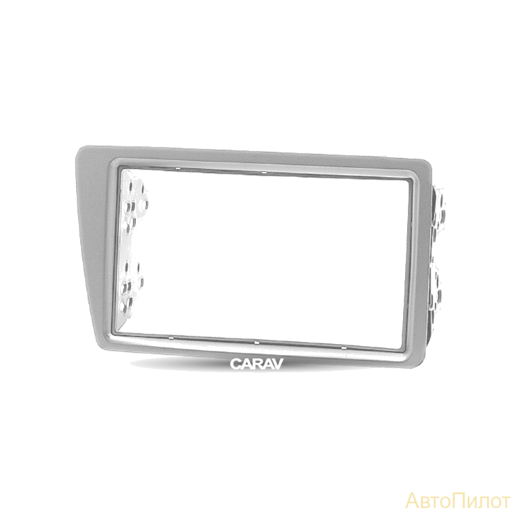 Рамка CARAV 11-384 2-DIN HONDA Civic 2001-2006 руль справа / серебро